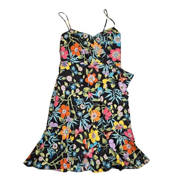 NWT J. Crew Liberty Pavilion Ruffle Floral Print Dress 4 - Picture 1 of 10